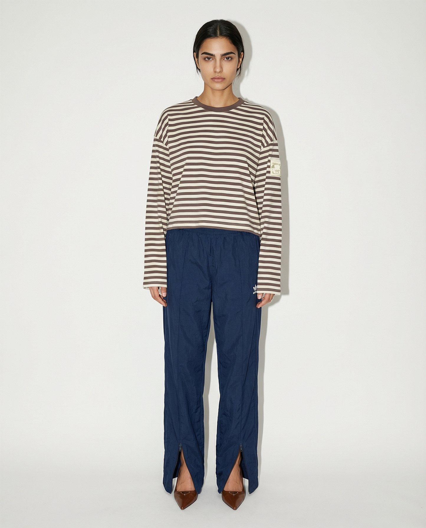 Long Sleeve Semi Crop