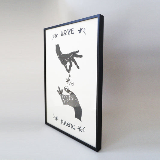 Love Magic | A4 | Framed Print