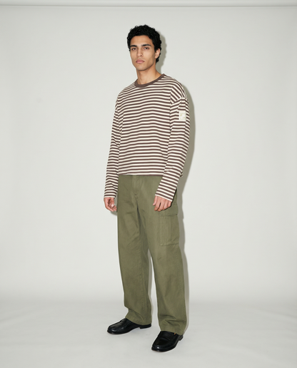 Long Sleeve Semi Crop