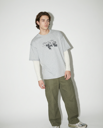 Grey Rose T