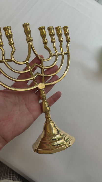 חנוכיה ארט דקו | נחושת