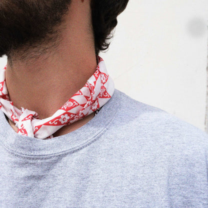 bandana scarf- red