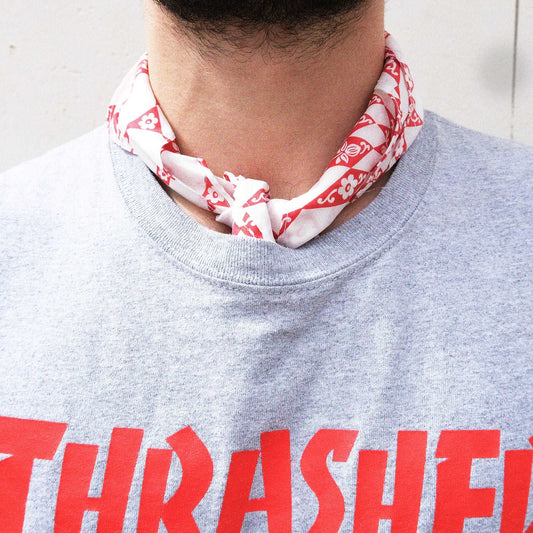 bandana scarf- red