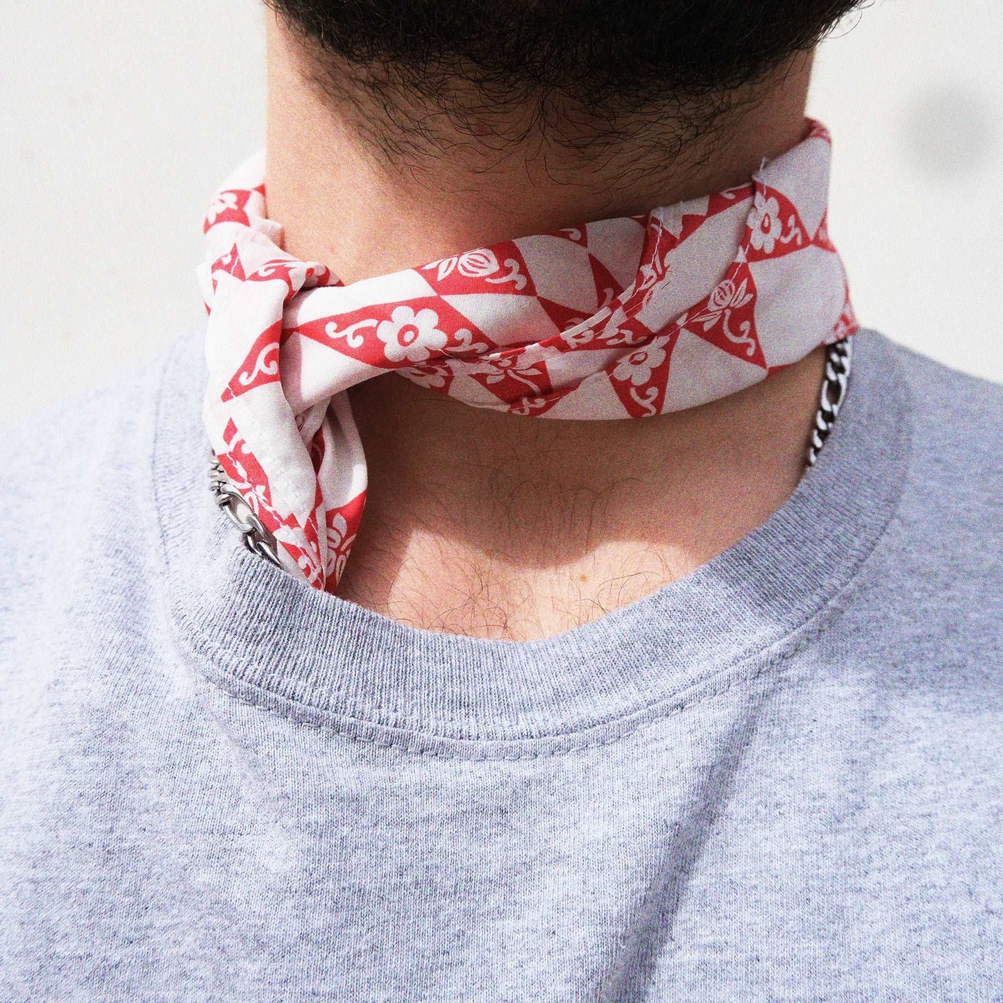 bandana scarf- red