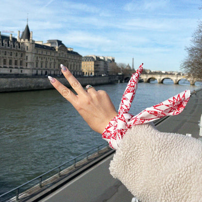 bandana scarf- red