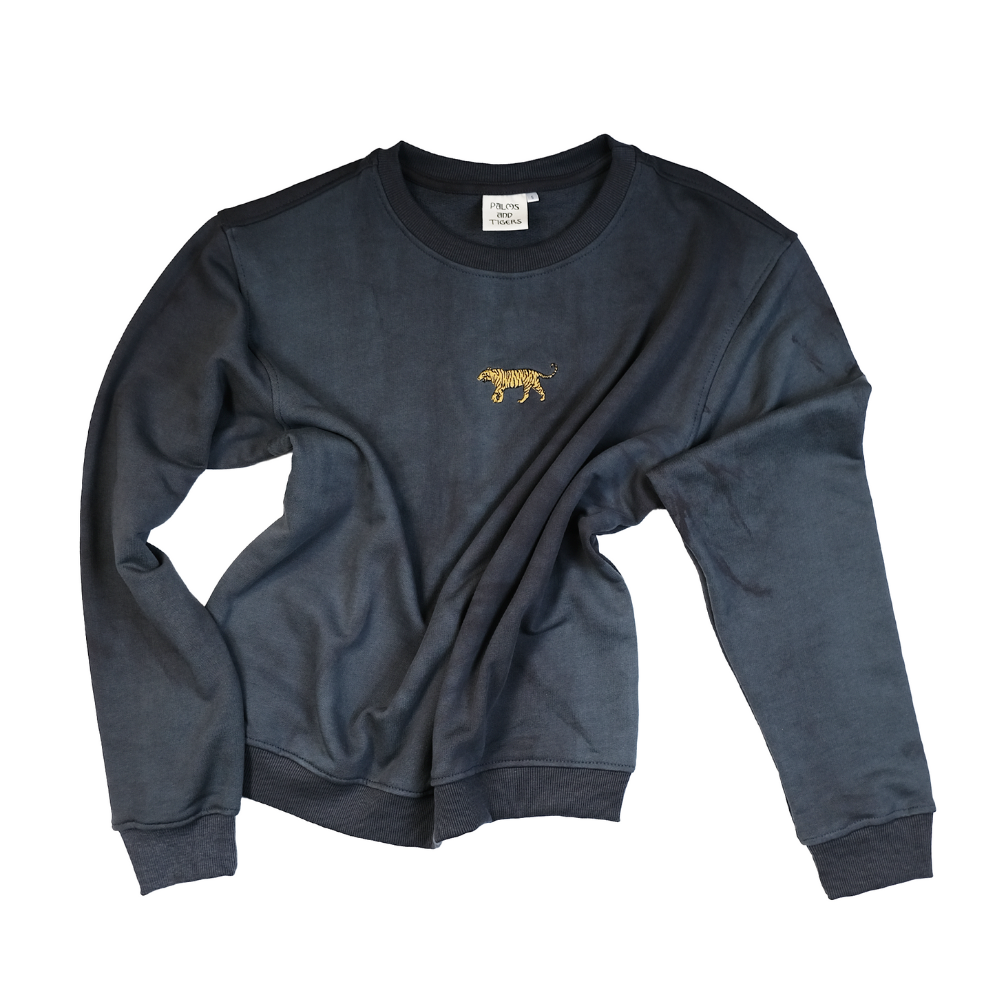 Tiger Sweater | Relaxed fit | Vintage Washed Navy