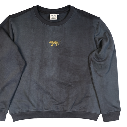 Tiger Sweater | Relaxed fit | Vintage Washed Navy