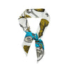 Hotel Keys | Silk Twilly | Turquoise and Stone