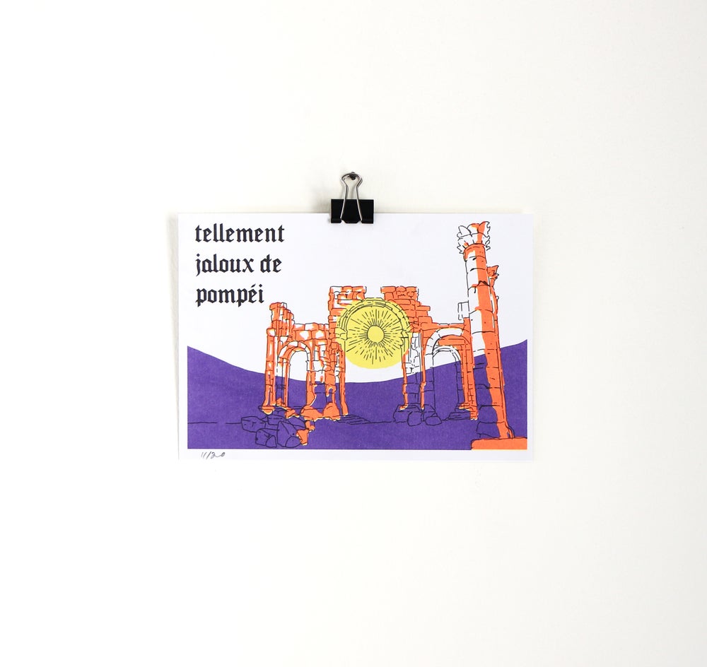 Pompei Riso Print