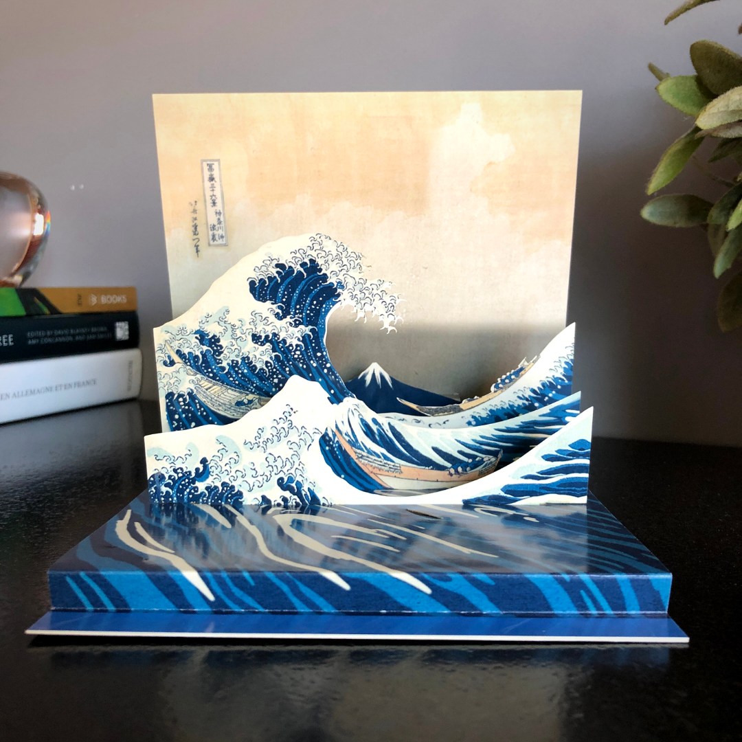 Pop Up Card- The Great Wave