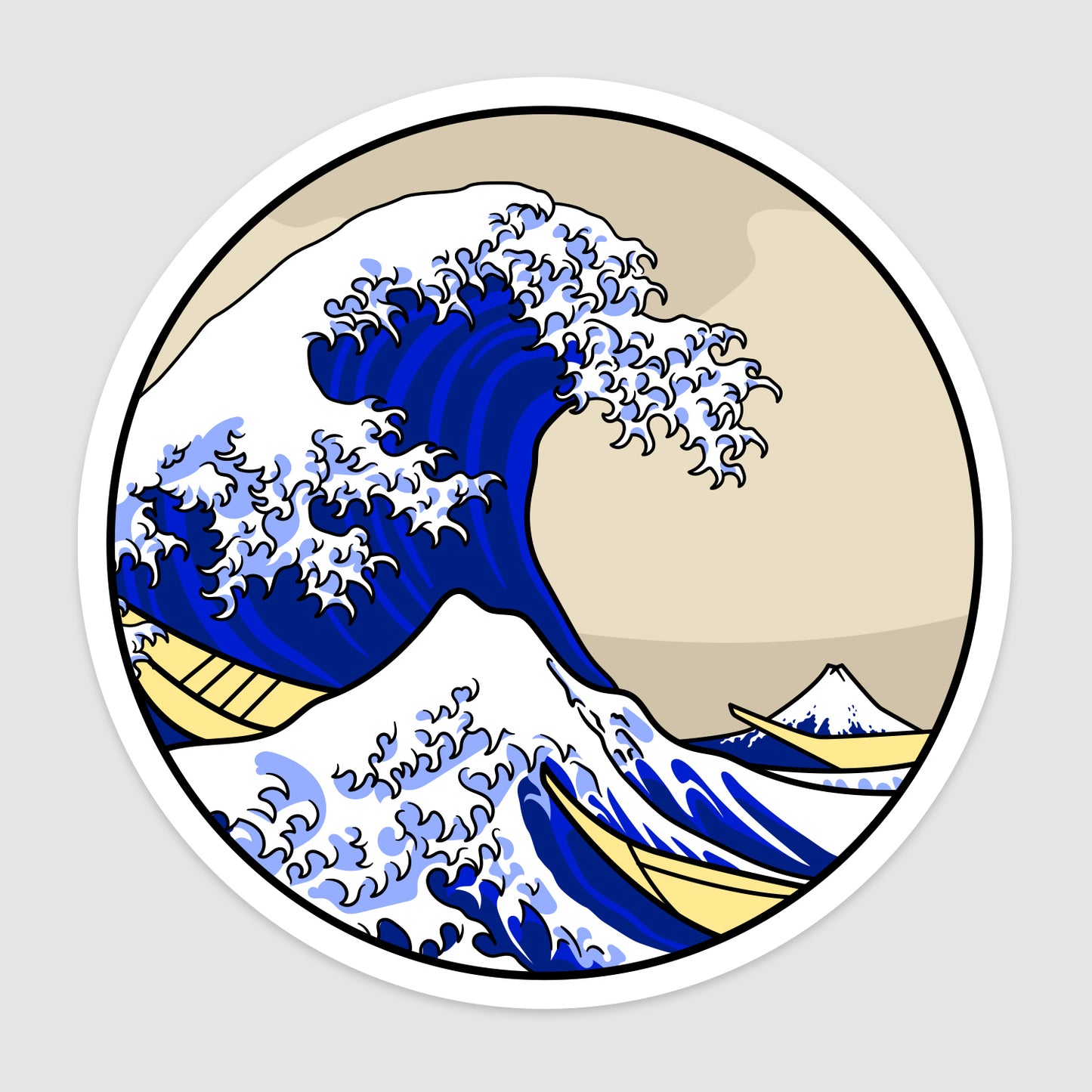 Sticker- Great Wave