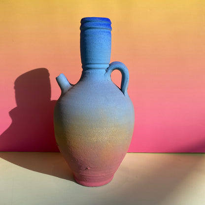 Gradient vase golden hour