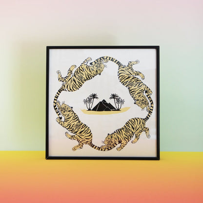 Infinite Tiger Print